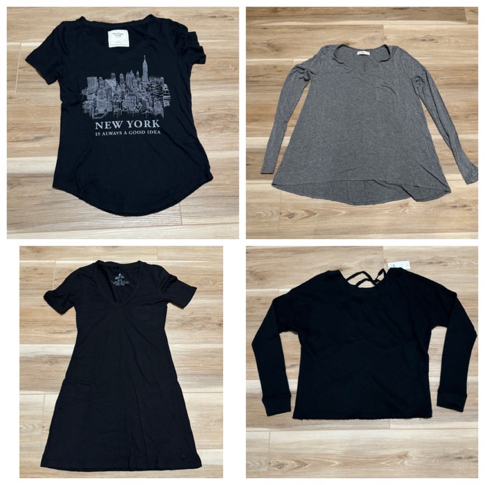 Abercrombie and aerie xs lot